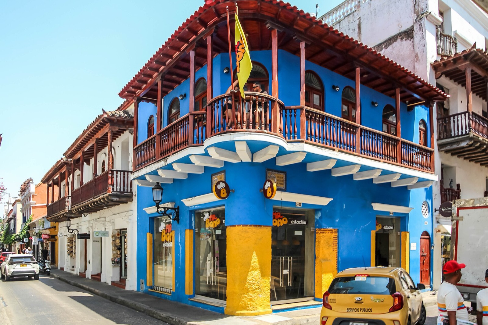 Casa colonial en el centro histórico de Cartagena