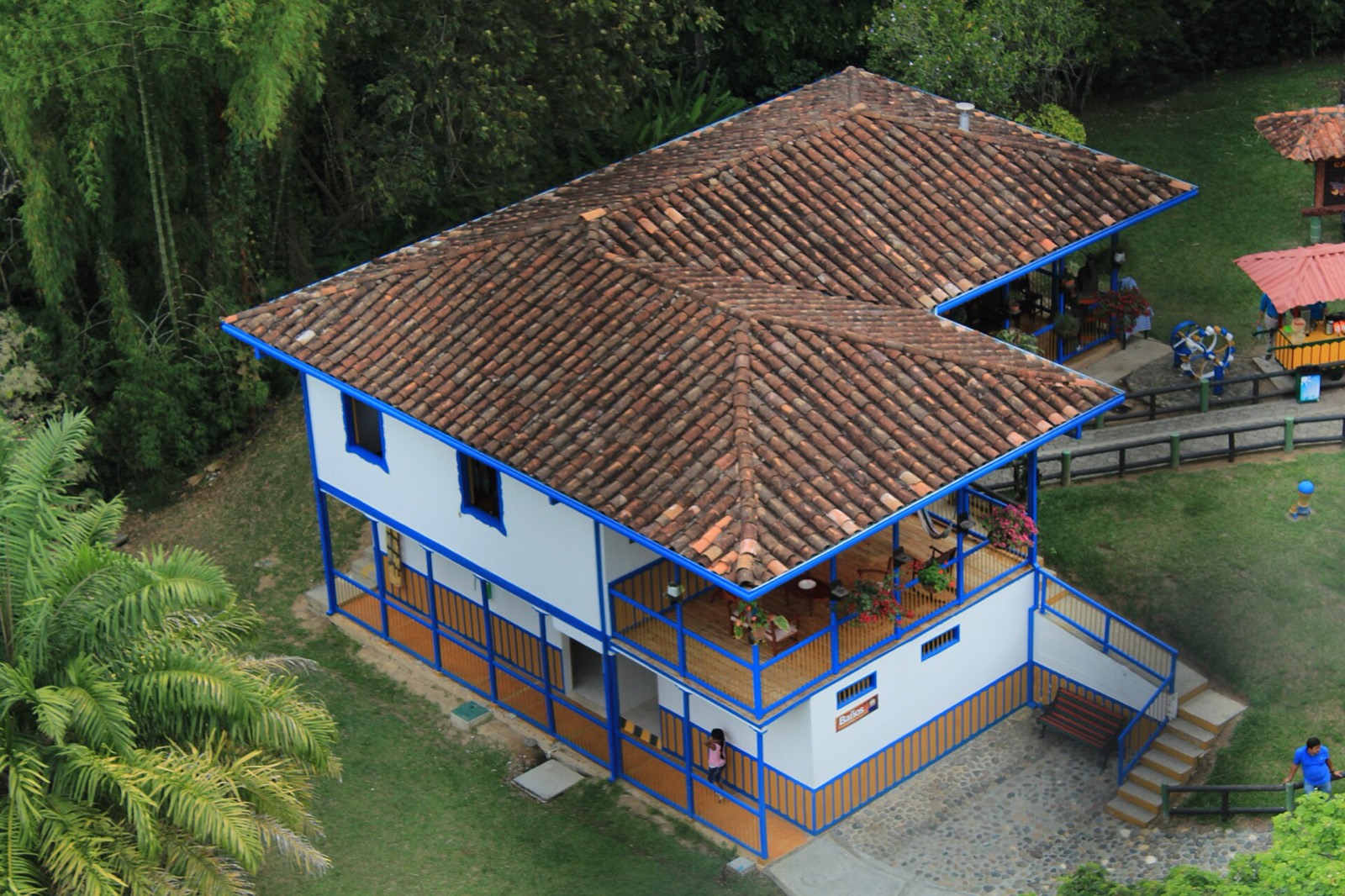 Casa típica del Quindío junto al Parque del Café